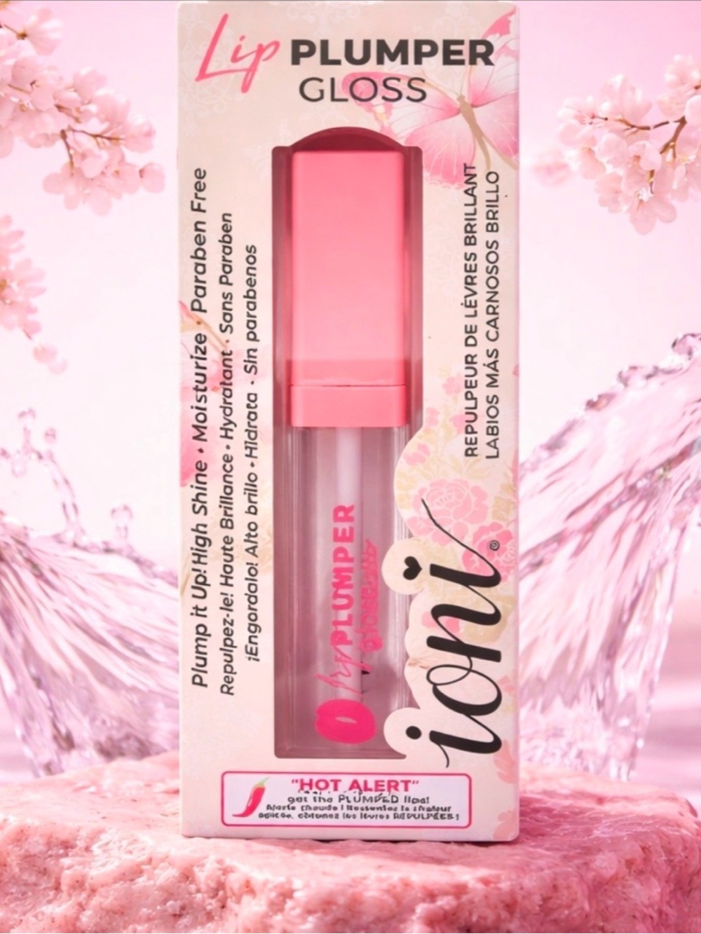 Ioni Lip Plumper Gloss High Shine Light Weight